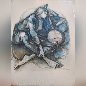 Sheldon C. Schoneberg print on canvas